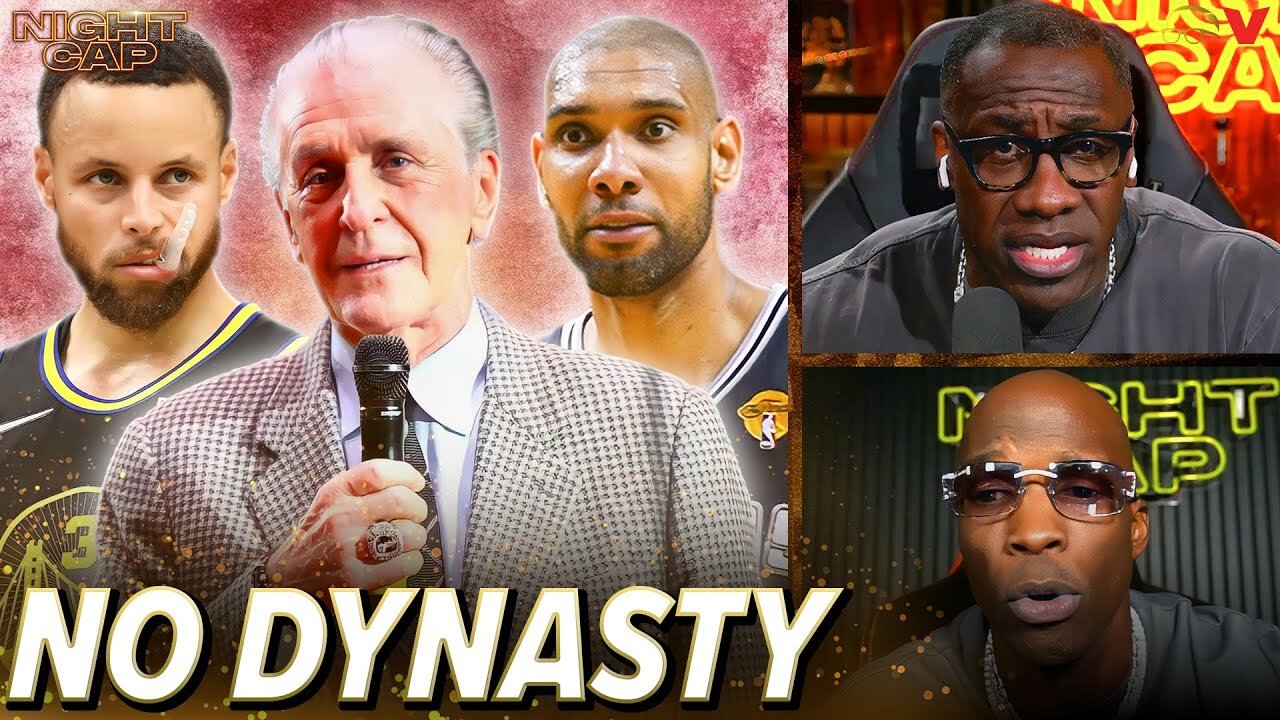 Pat Riley takes shots at Stephen Curry & Warriors & Tim Duncan & Spurs dynasties | Nightcap