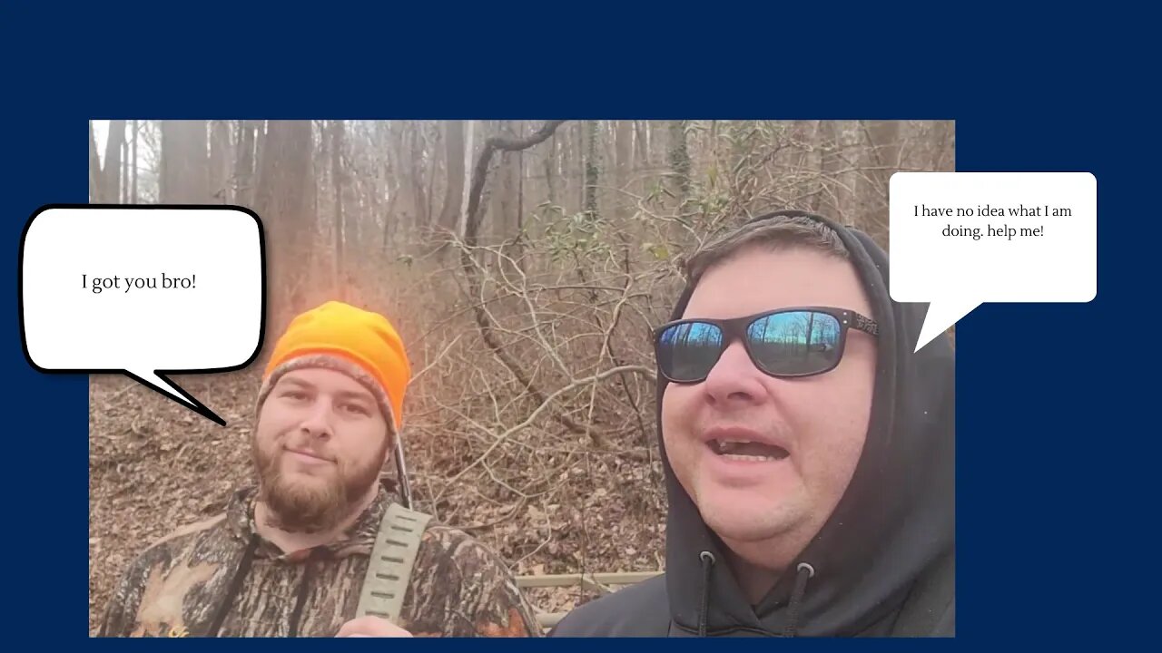 Learning to hunt deer w/ DOUBLE O #beginner #firsttimehunting #hunting #deerhunting101