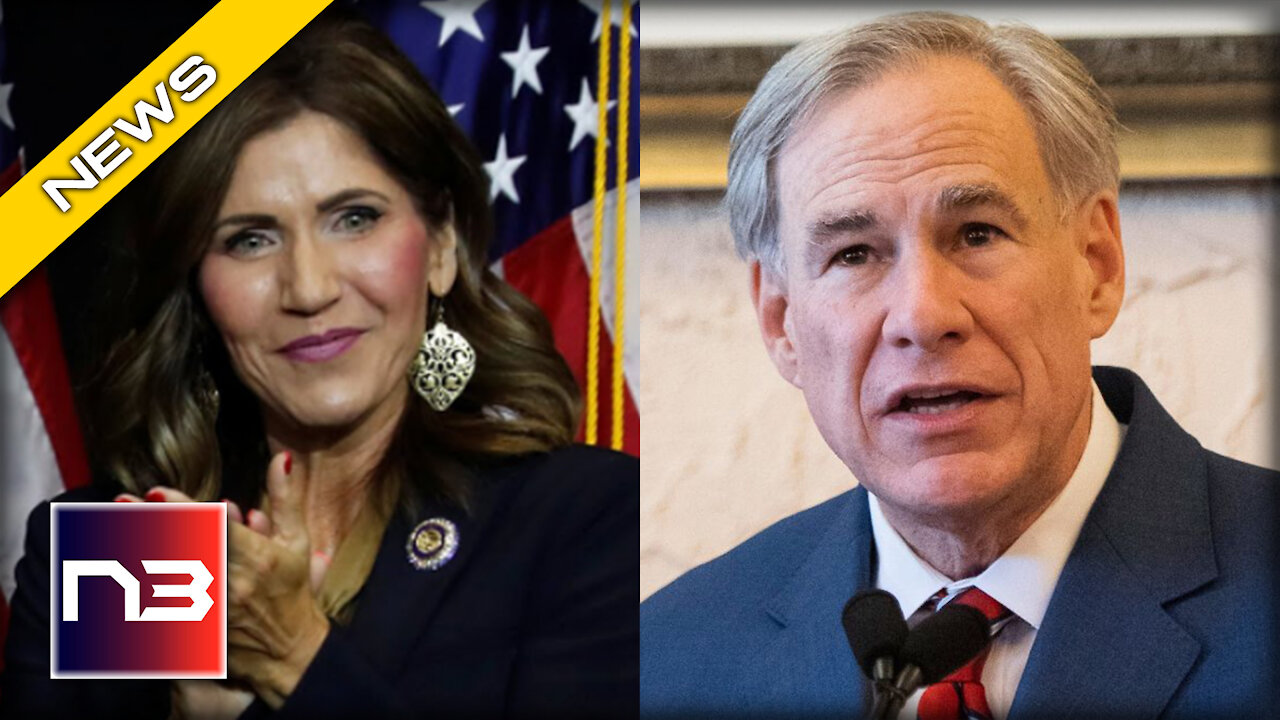 SD Governor Noem Offers Support to TX Governor after Media VICIOUSLY Attacks Him