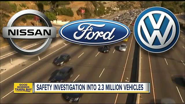 Feds widen safety probes of Ford, VW and Nissan vehicles for brake and air bag troubles