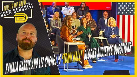 STAGED: Kamala Harris & Liz Cheney's "Town Hall" Does NOT Allow Any Unscripted Questions | 10.22.24