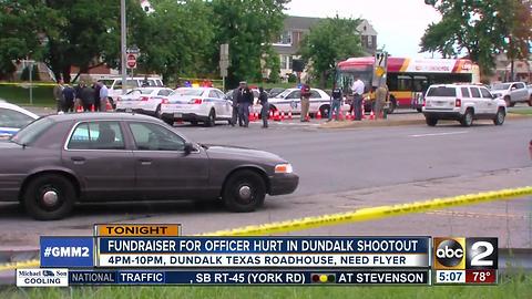 Fundraiser held for officer hurt in Dundalk shooting