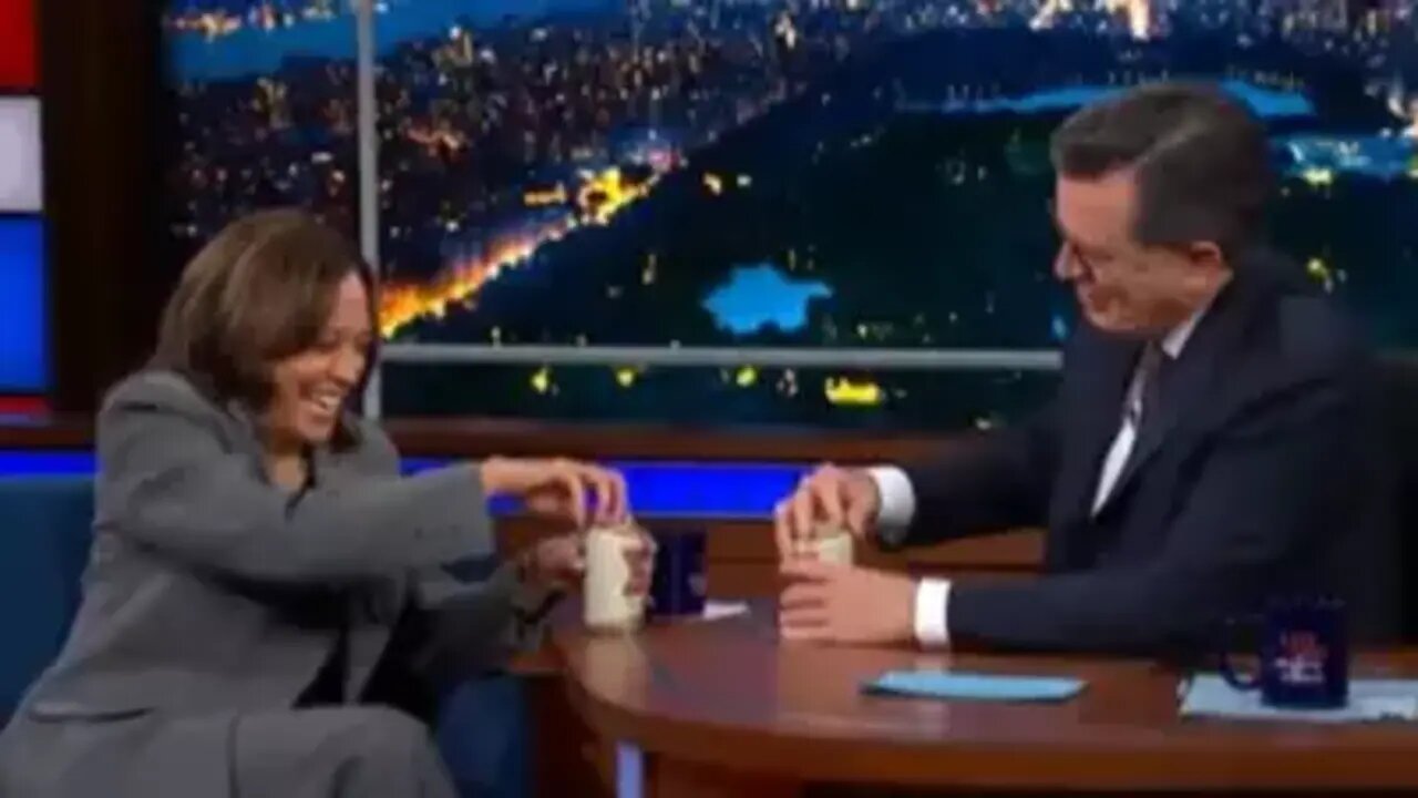 Kamala Harris Shocks Everyone by Drinking Beer on Live TV!