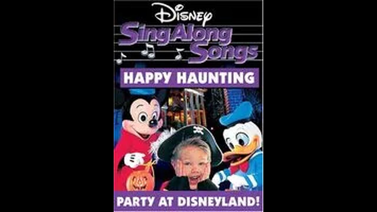 Let's Watch Disney Sing Along Songs Happy Haunting Party At Disneyland