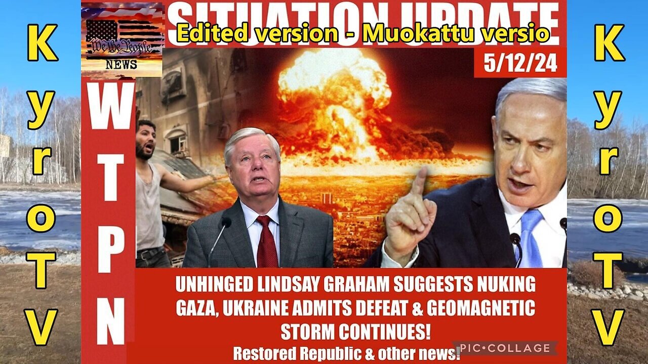 Situation Update - May 12, 2024 (edited version) (Swedish subtitles)