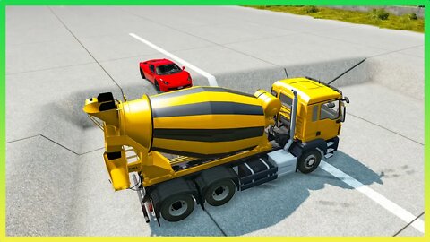 TruckFails | Trucks vs Cars - Frontal Accidents #222 | BeamNG.Drive |TrucksFails