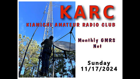 KARC Radio Net for November 2024