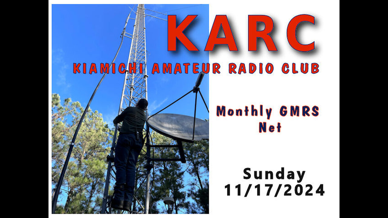 KARC Radio Net for November 2024