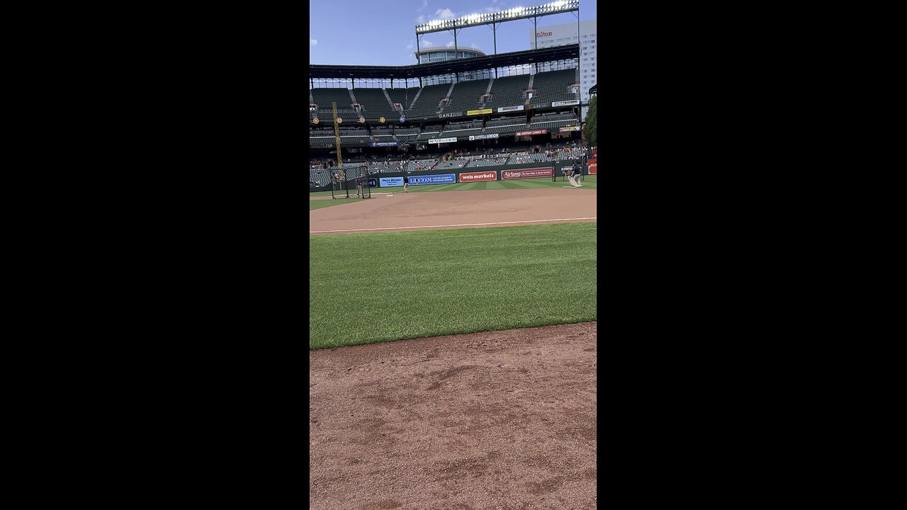 At Camden yards