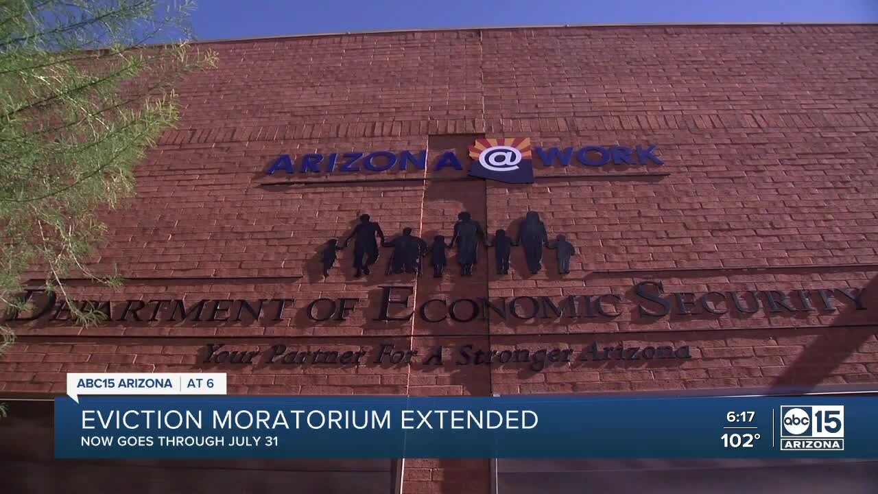 CDC halts evictions one more month// Agencies get more time to get rental money moving
