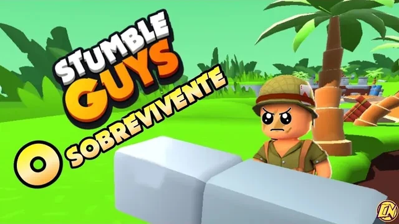 EU TENTEI SOBREVIVER NO STUMBLEGUYS SÓ COM 4 VIDAS #stumbleguys