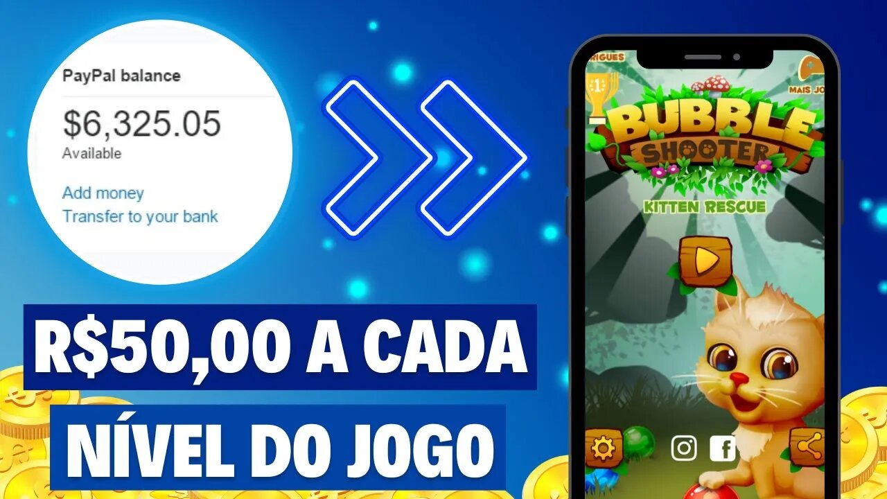 [COMPROVADO] JOGO que GANHA DINHEIRO DE VERDADE e Já Pode Sacar NA HORA via PAYPAL