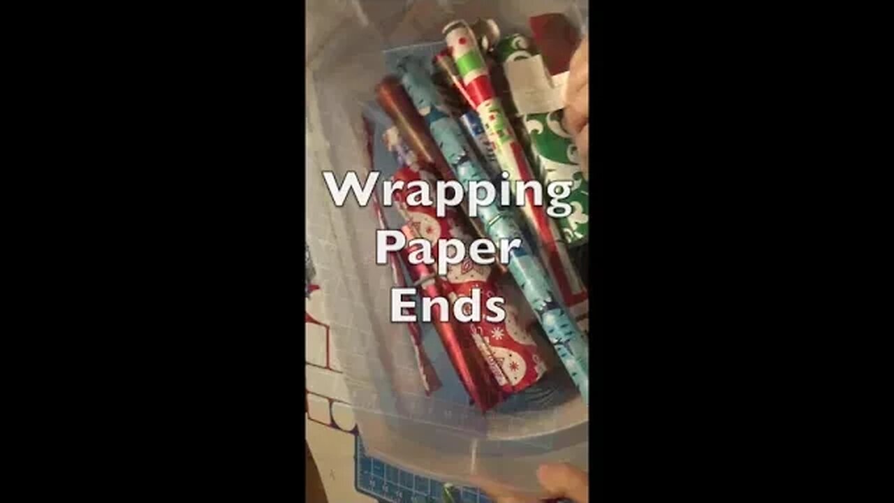 Wrapping Paper Christmas Cards