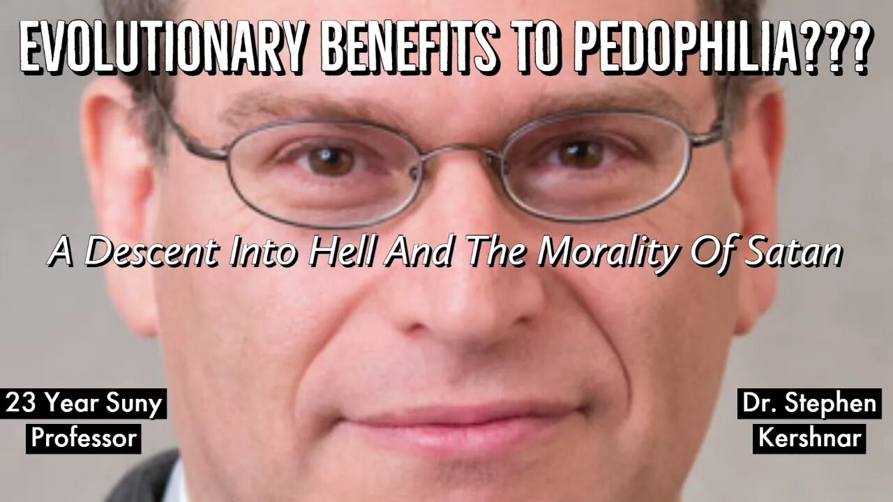 Evolutionary Benefits To Pedophilia??? || Dr. Stephen Kershnar SUNY Fredonia || Book Breakdown