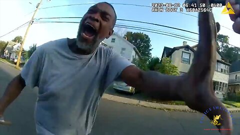 Body camera footage shows man attack Middletown officer with a hammer