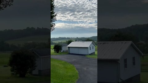 Day 333: exploring rural Pennsylvania: barns and mountains #shorts