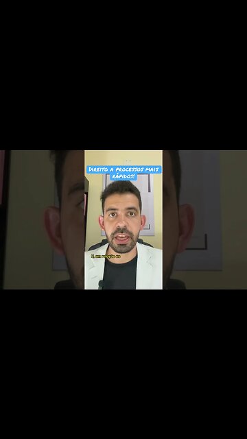 IDOSO tem GARANTIA a PROCESSOS mais RÁPIDOS!