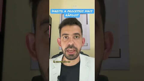 IDOSO tem GARANTIA a PROCESSOS mais RÁPIDOS!