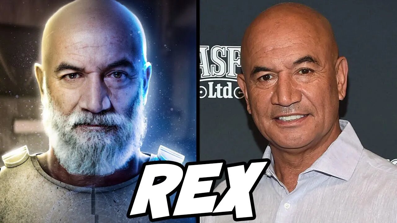 Temuera Morrison Playing Captain Rex in Ahsoka Show