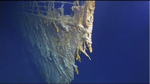 First Titanic dives in 14 years reveal how the ocean floor is swallowing up the shipwreck