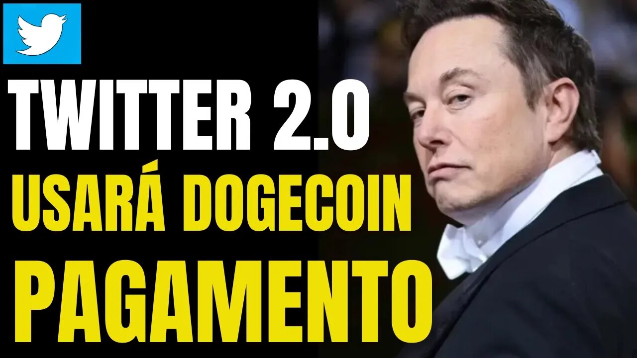 ELON MUSK VAI USAR CRIPTOMOEDAS NO TWITTER 2 0