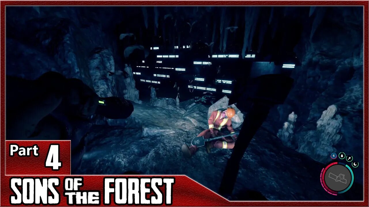 Sons Of The Forest, Part 4 / Underwater Cave, Shovel