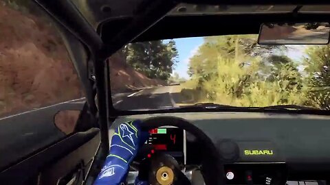 DiRT Rally 2 - Impreza Wall Scrapes Through Bellriu