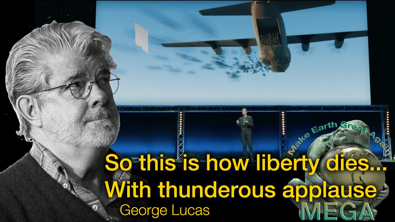 So this is how liberty dies. With thunderous applause | George Lucas