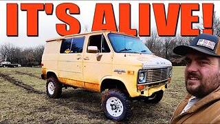 Big Block 4x4 Shorty Van LIVES! The BEAST