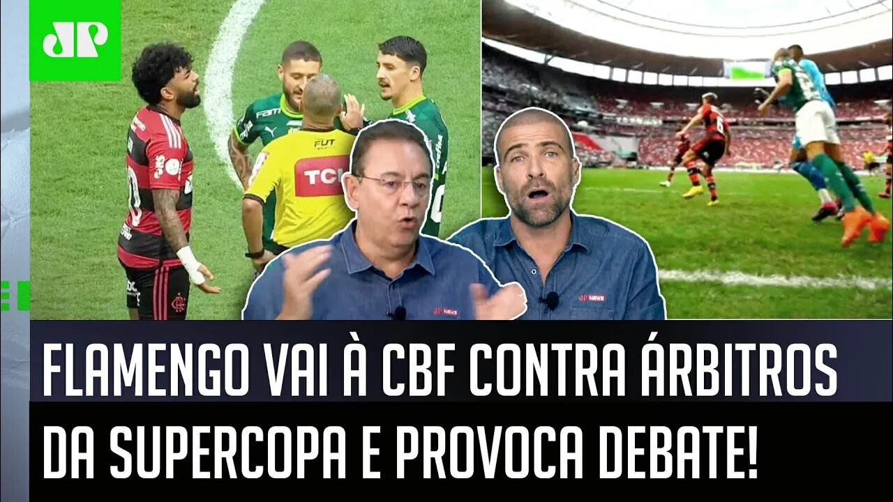 "QUE PALHAÇADA! Pedir AFASTAMENTO do árbitro? Cara, o Flamengo..." DEBATE após TÍTULO do Palmeiras!