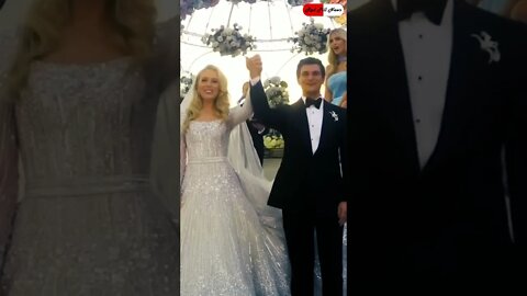 Donald Trump Celebrates Tiffany's Wedding🥳 #shorts #trump #wedding