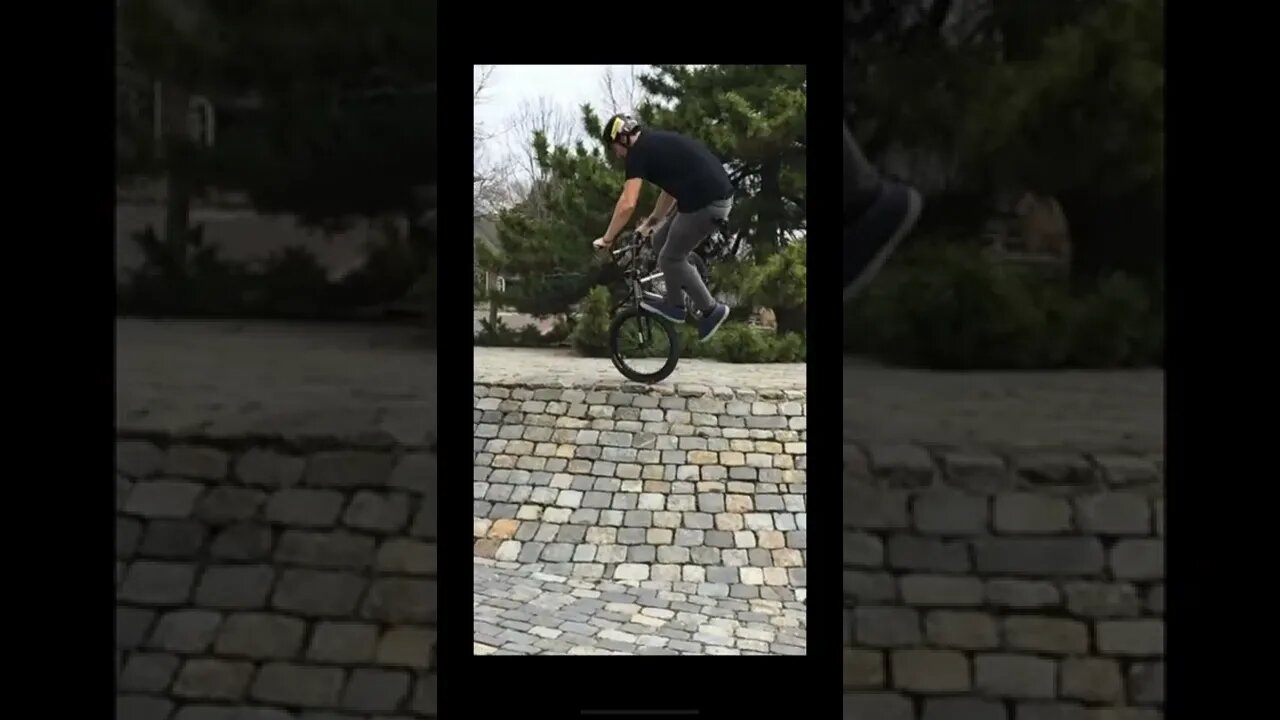 RIDING A BMX RAMP FROM THE 1800’s🤯