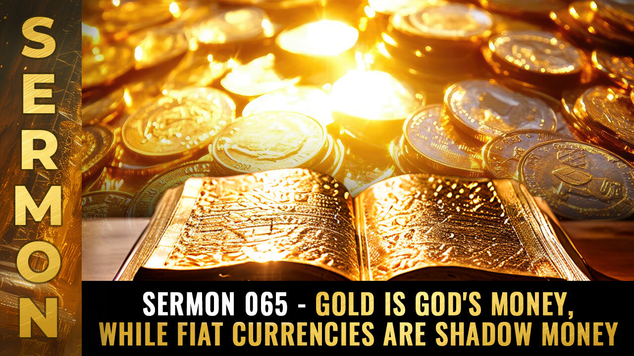 Mike Adams Sermon 065 - GOLD is God's money, while fiat CURRENCIES are SHADOW money