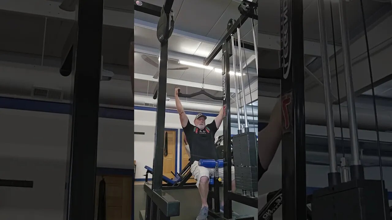 Back pull downs, Crazy 🤪 old man