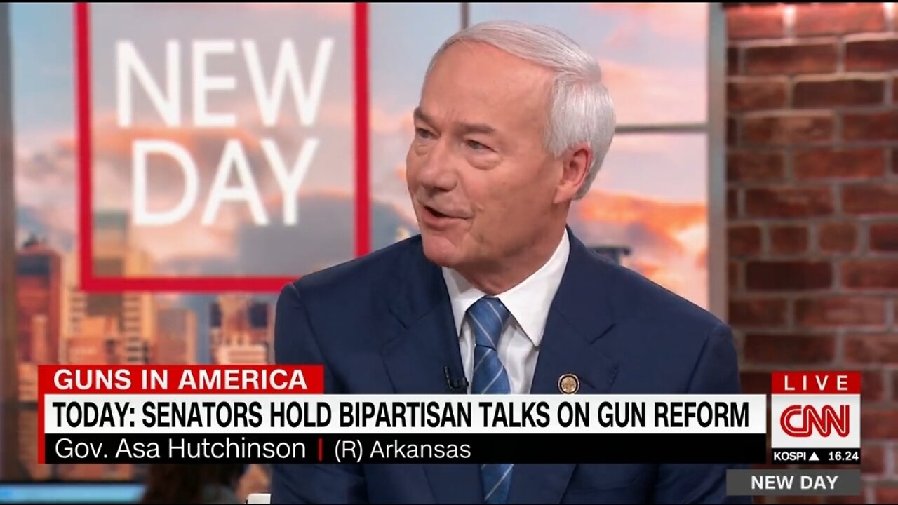 Gov Hutchinson: There’s Bipartisan Support On AR-15 Style Weapons