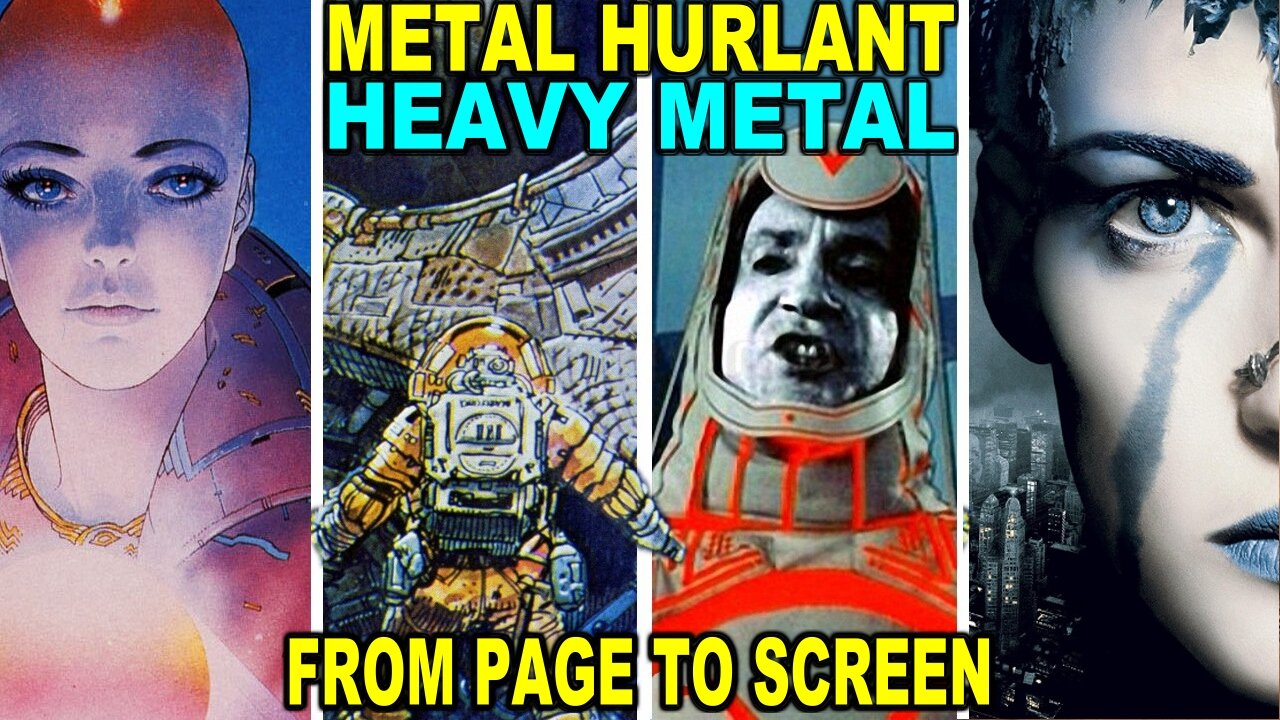 Metal Hurlant and Heavy Metal Sci-Fi Fantasy Mags From Page to Screen