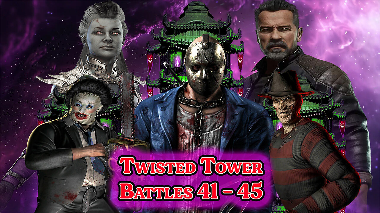 MK Mobile. TWISTED Tower - [ Battles 41 - 45 ]