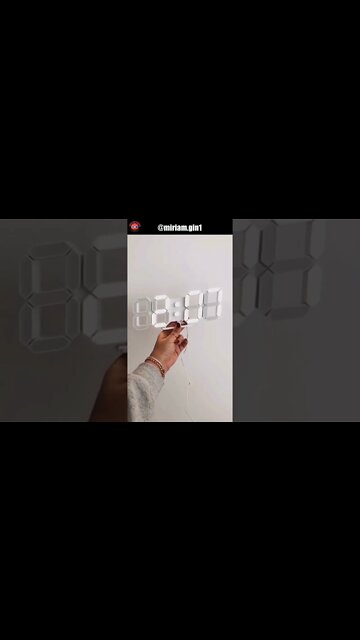 Digital Wall Clock #amazongadgets #givingszn #happyholidays #giftidea #shorts