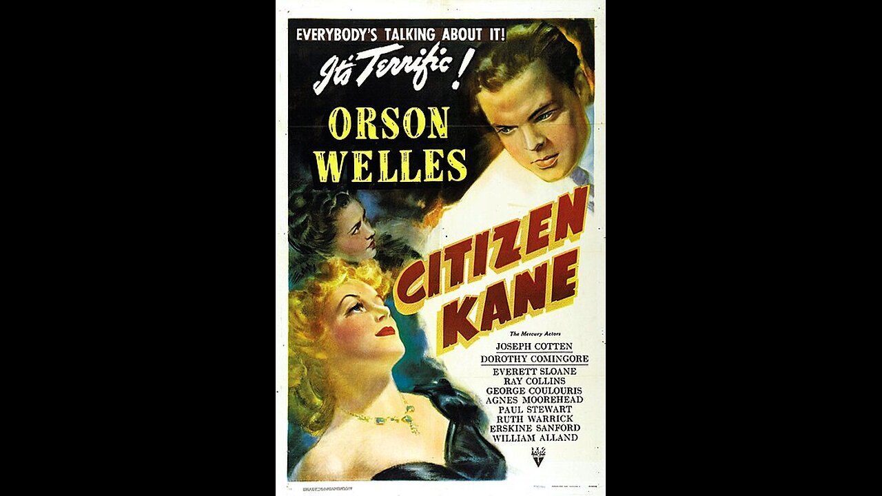 Rare Movie commentary by film historian Paul Mandel - CITIZEN KANE - 1941