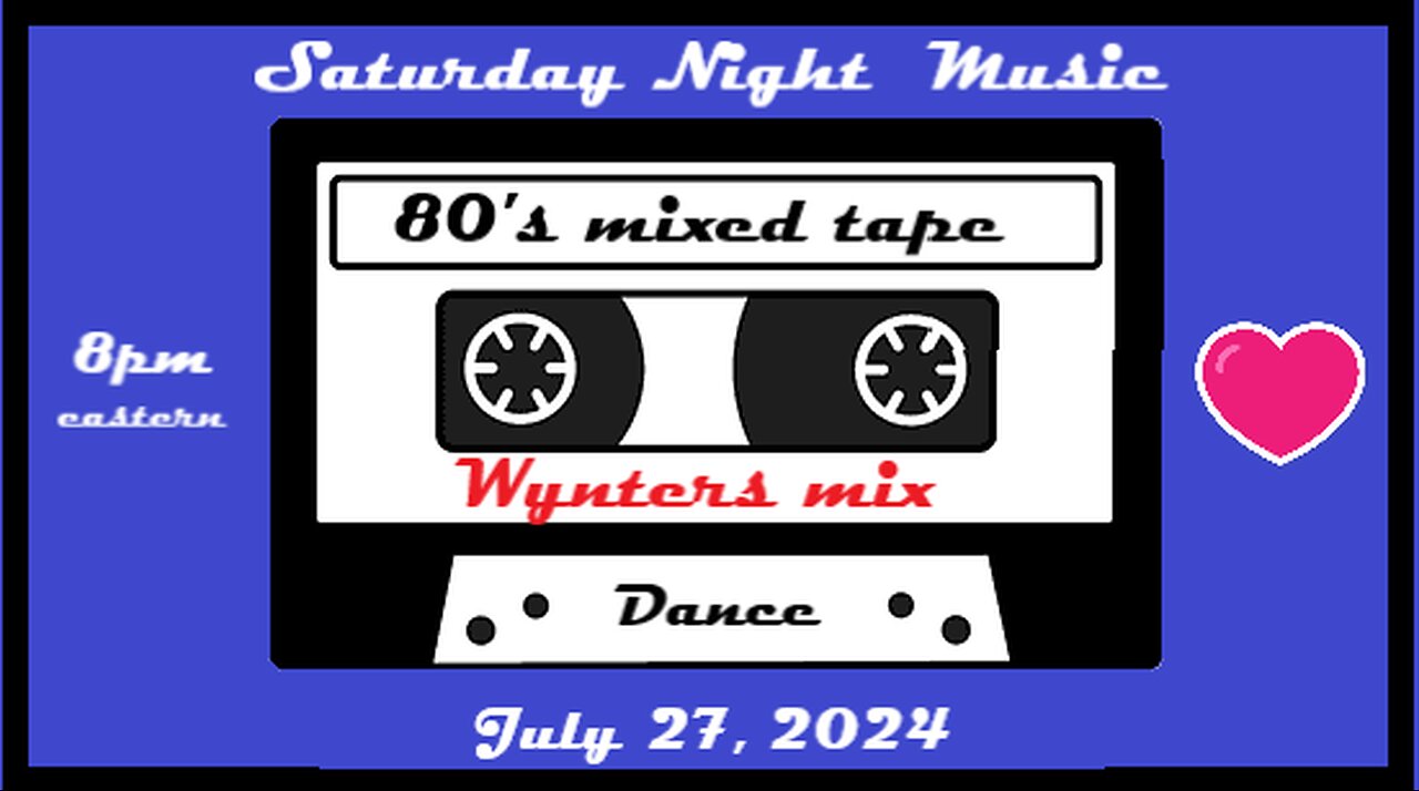 Saturday Music Night: Back to the 80's