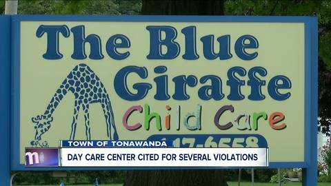 Day care center cited for several violations