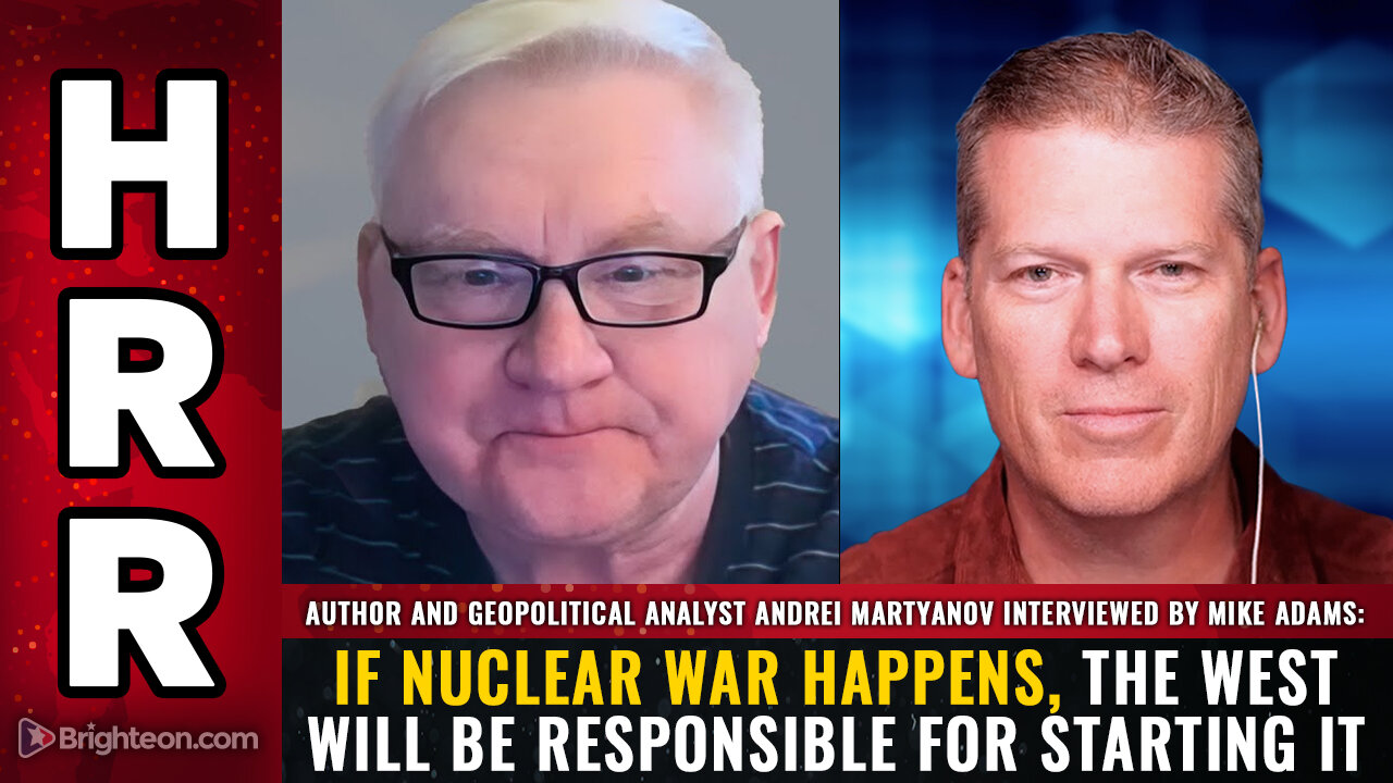 Author and geopolitical analyst Andrei Martyanov interviewed by Mike Adams...