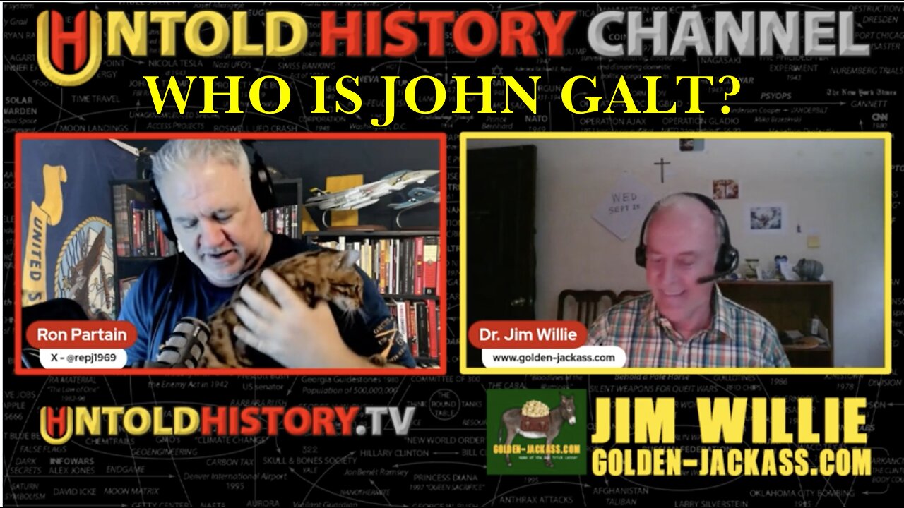 UNTOLD HISTORY CHANNEL W/ Jim Willie IS BACK W/ MORE MAJOR BOMBSHELLS. TY JGANON, SGANON