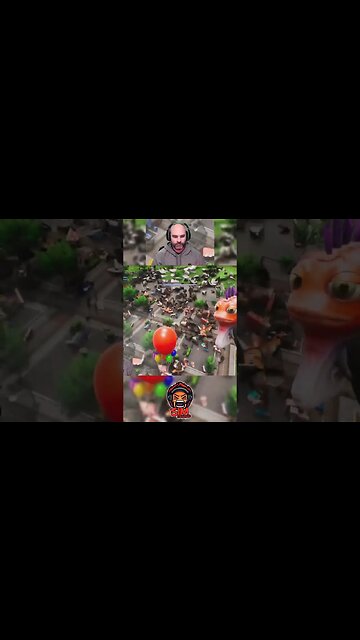 Godzilla! #gaming #videogames #gamer #clip #short #clips #lol #lmao #highonlife #rickandmorty #funny