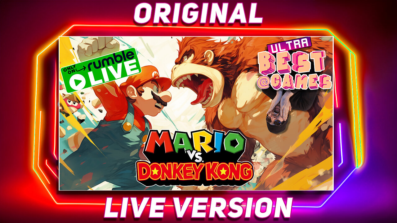 Mario Vs Donkey Kong | ULTRA BEST AT GAMES (Original Live Version)