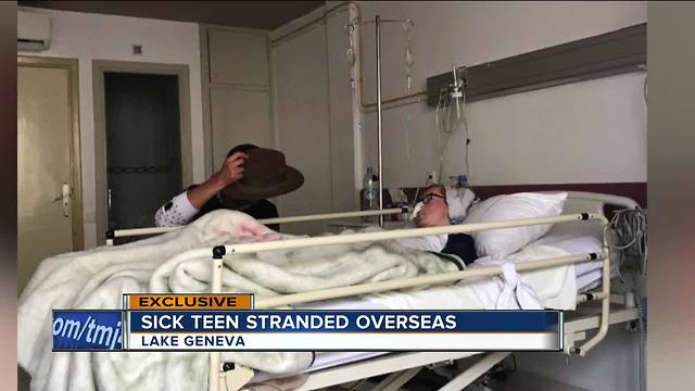 Lake Geneva teen stuck in Paris with medical emergency