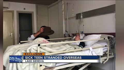 Lake Geneva teen stuck in Paris with medical emergency