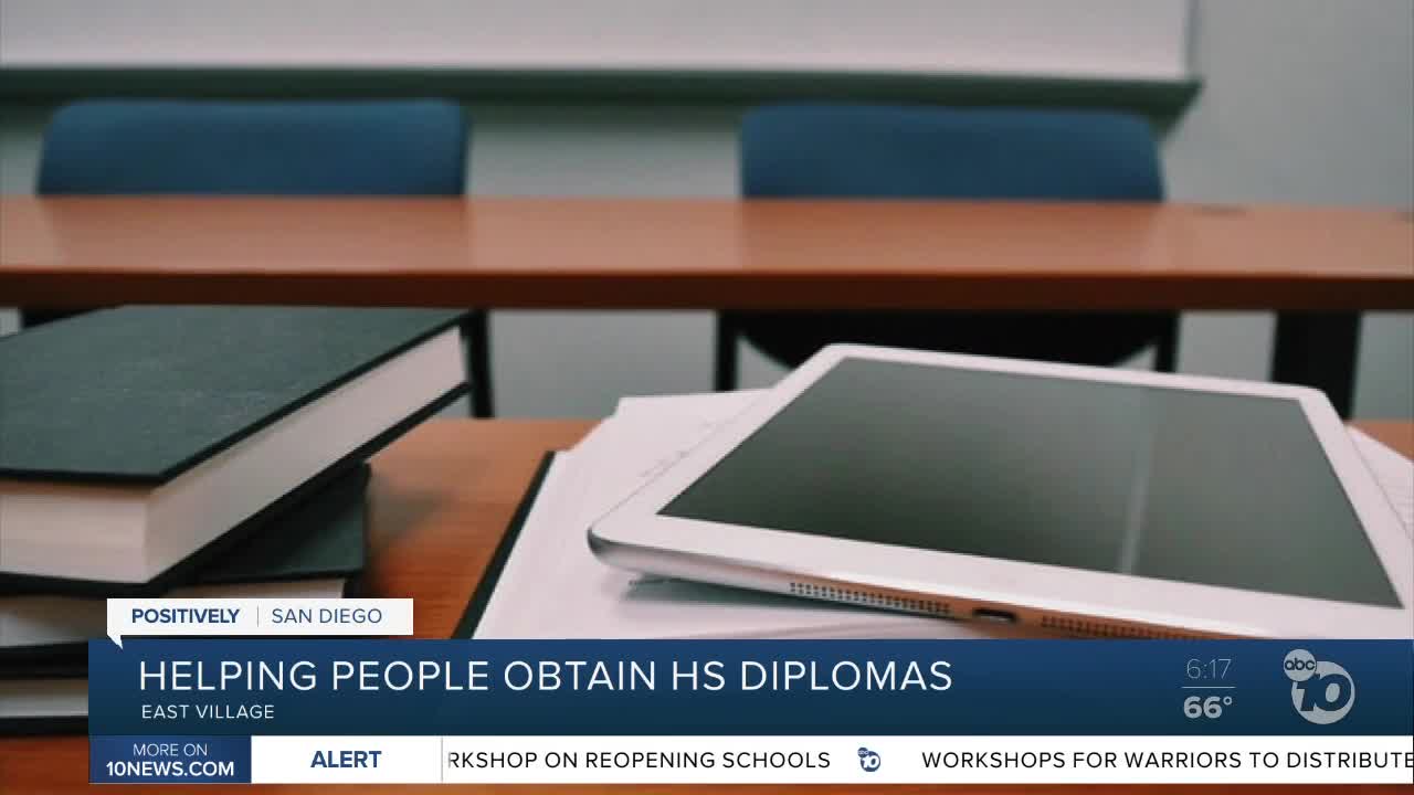 Free program helping people obtain their high school diploma