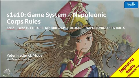 s1e10: Game System – Napoleonic Corps Rules