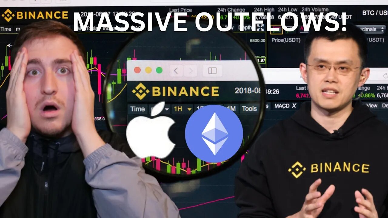 BINANCE OUTFLOWS INSANE...APPLE UNBANS NFTS